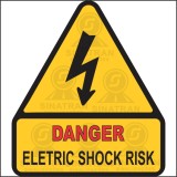 Danger -Eletric shock risk 